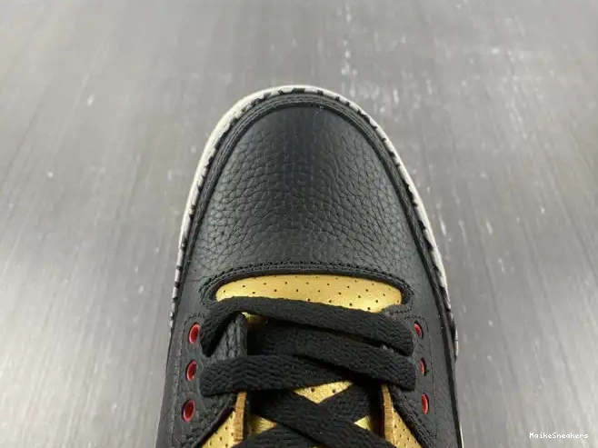 MaikeSneakers WMNS Black Jordan Air Gold CK9246-067 3 0606